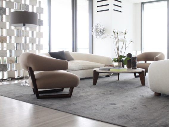 Apogee Miami residence modern living room