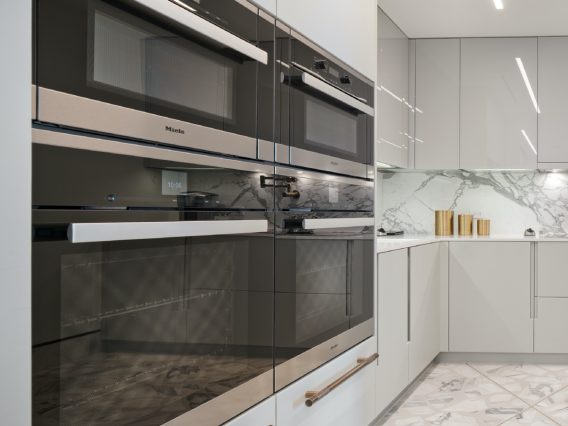 Carillon Miami residence kitchen ovens and marble counters